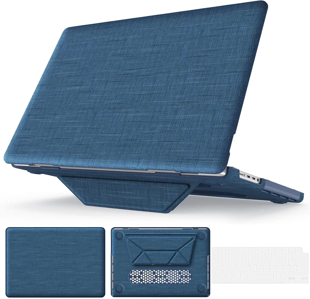 Werleo Werleo 16 inch MacBook Pro Case 2021-2025 A2485 Blue — product photo