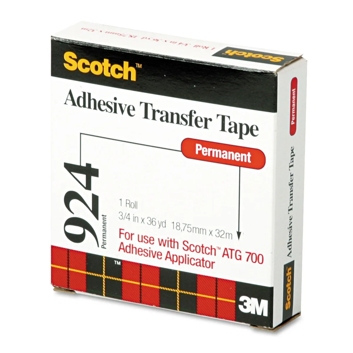 Essendant Essendant MMM92434 Scotch ATG Adhesive Transfer Tape 3/4X36YD office equipment — product photo