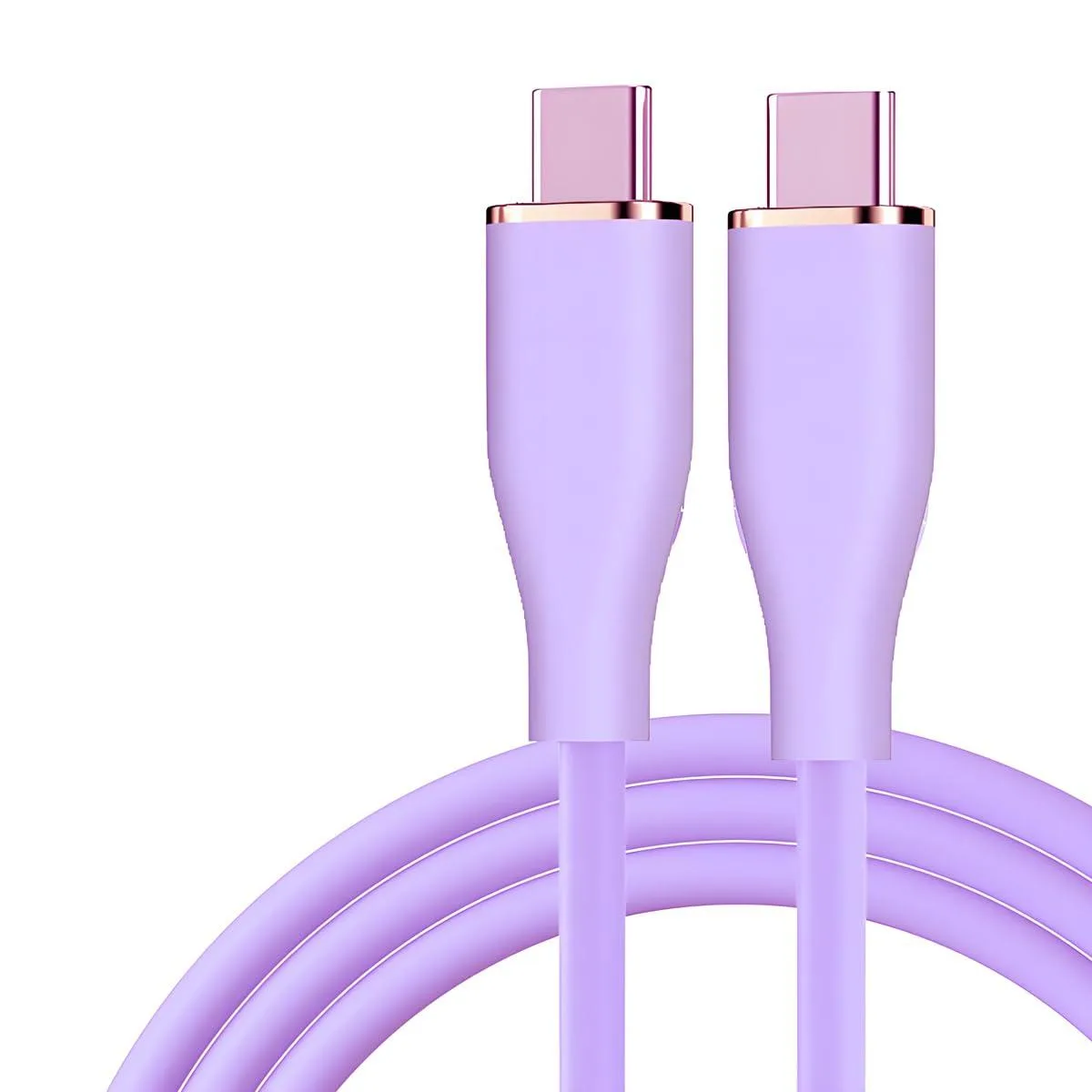 Fervit Fervit USB-C 65W 480Mbps cable 2m purple — product photo