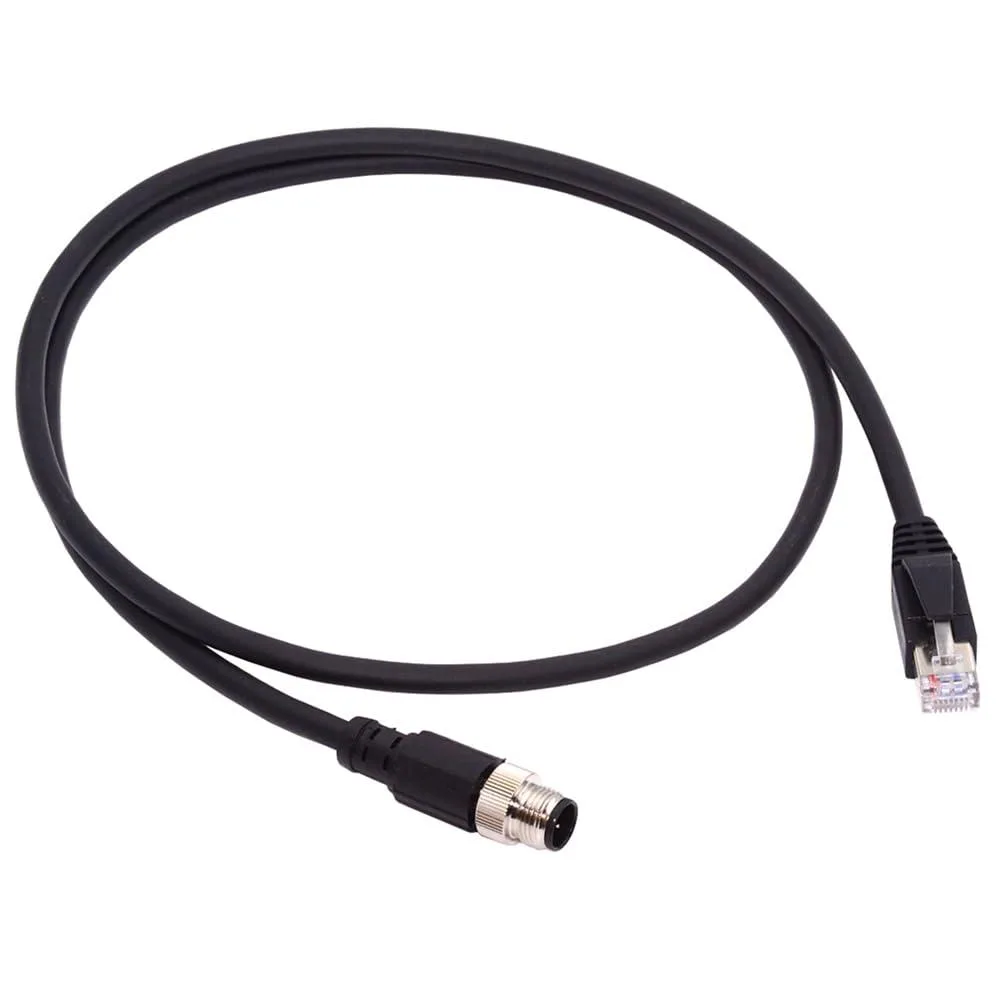 Fervit Fervit M12 D-Coded 4-Pin to RJ45 Cat5e IP67 Cable — product photo