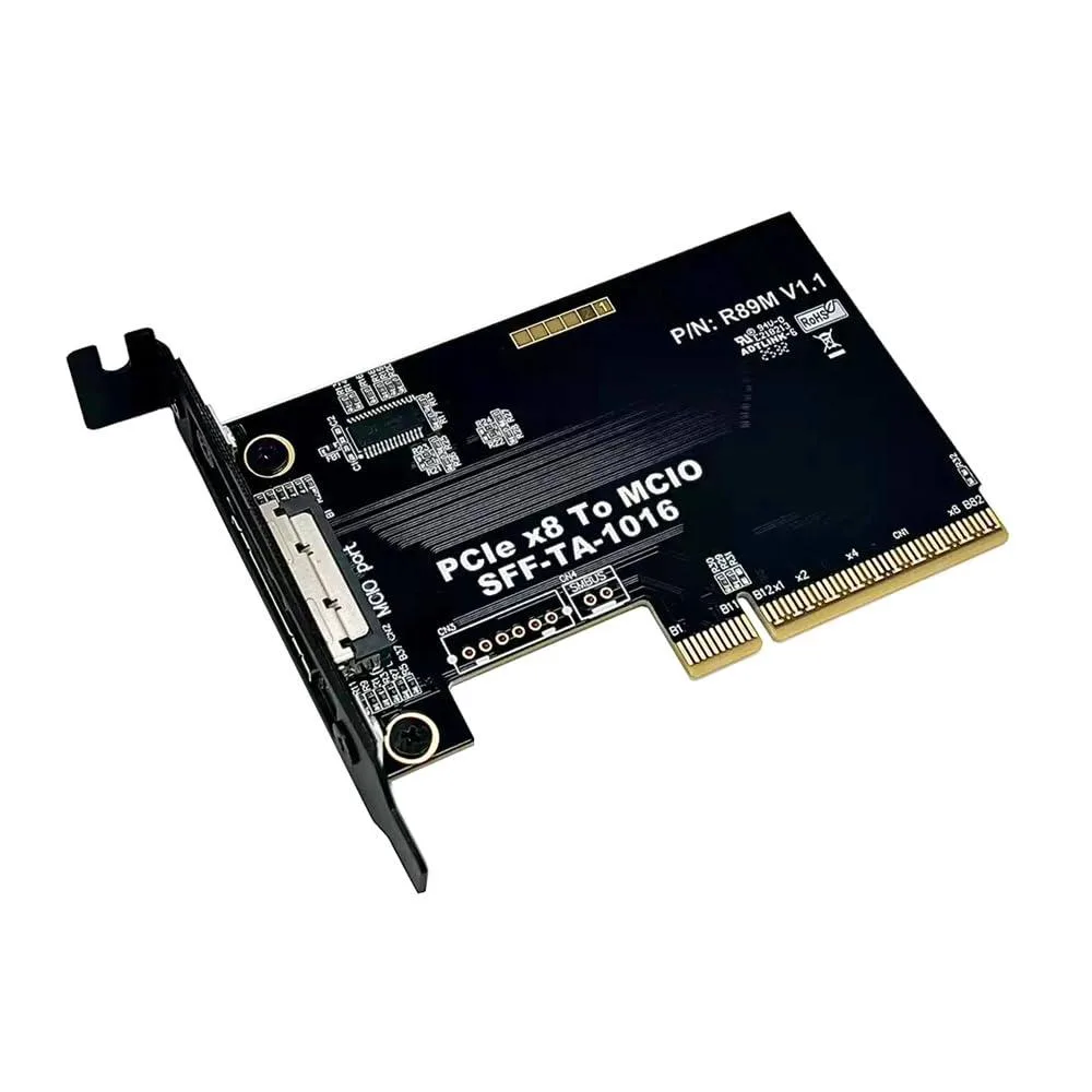 LORDWORLD LORDWORLD MCIO 8i Mini Cool Edge IO SFF-TA-1016 PCIe 5.0 8X VROC Adapter — product photo
