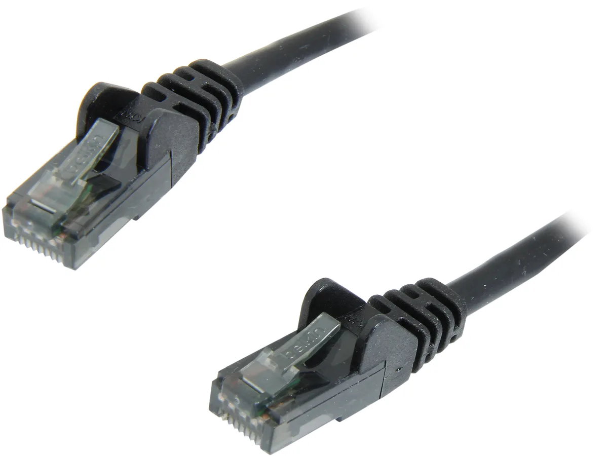 Belkin Belkin A3L980-30-BLK-S 30 ft Cat 6 network ethernet cable — product photo
