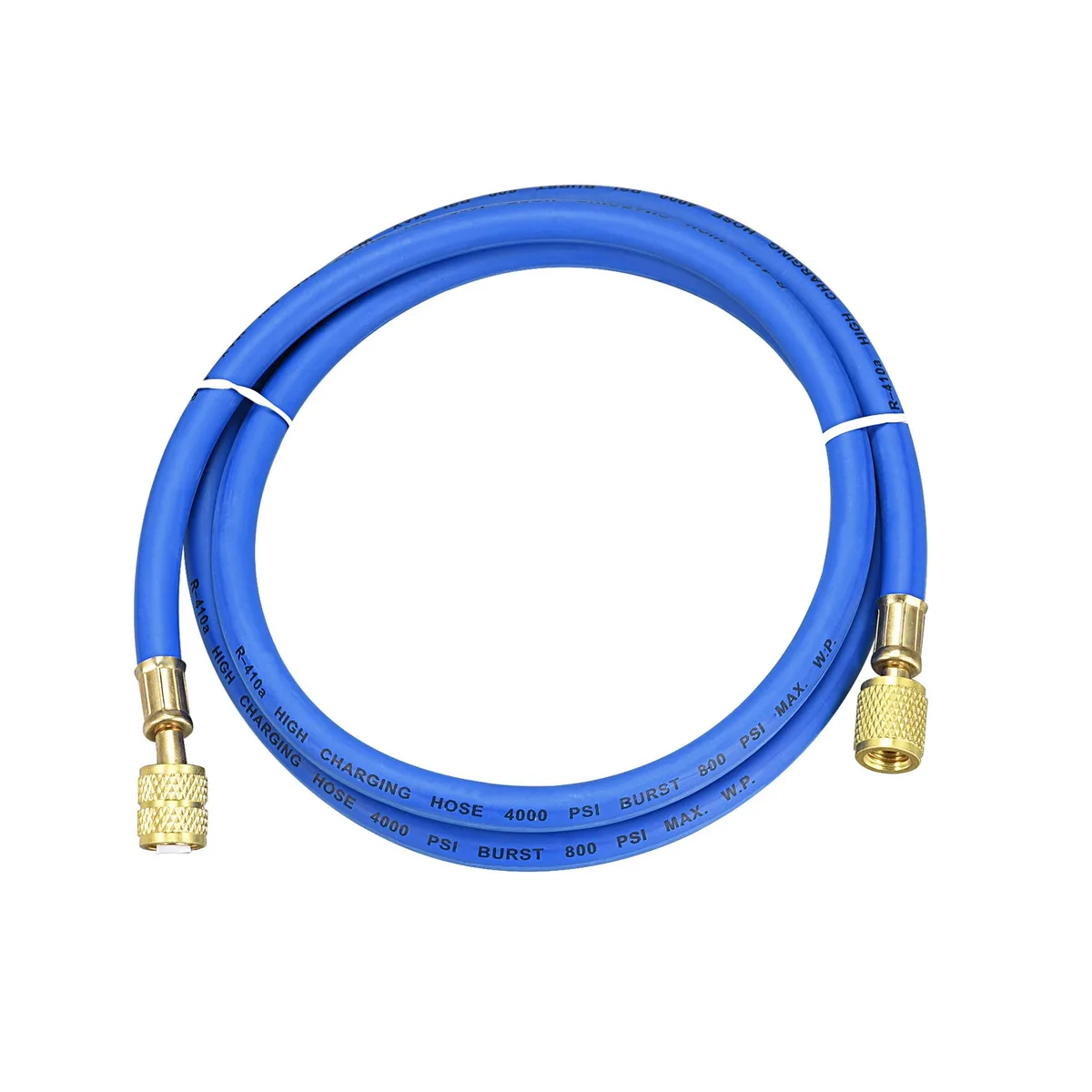 Unique-Bargains Unique-Bargains Refrigerant Charging Hose 1/4 to 5/16 SAE 4.92Ft 800PSI Blue — product photo