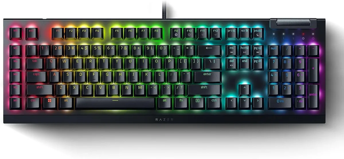 RAZER RAZER BlackWidow V4 X RZ03-04700200-R3U1 gaming keyboard — product photo