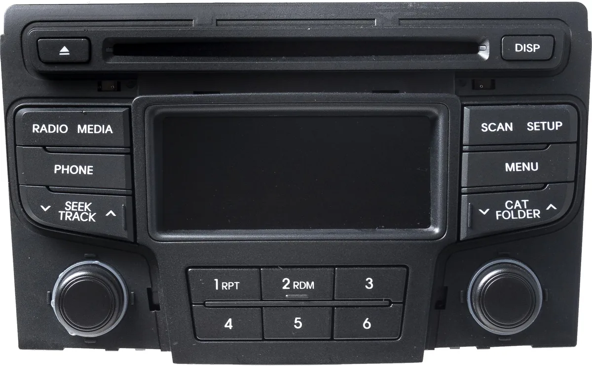 1 Factory Radio 1 Factory Radio 96170-3Q004X receiver 2013-2014 Hyundai Sonata AM FM CD MP3 Satellite — product photo