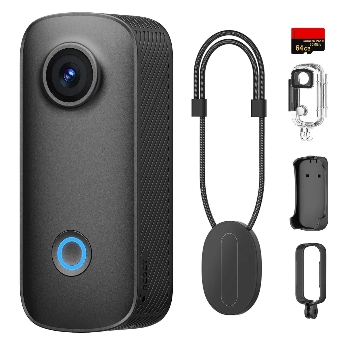 SJCAM C100PRO 4K POV Camera Magnetic 32g 30m Waterproof — product photo