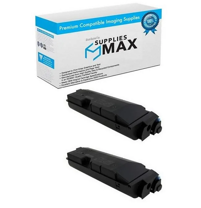 SuppliesMax SuppliesMax 1T02LH0US0_2PK Black Toner Cartridge 2 Pack 35000 Pages — product photo