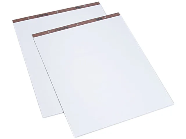 TOPS TOPS 7903 Easel Pad, Unruled, 27 x 34, White, 50-Sheet — product photo