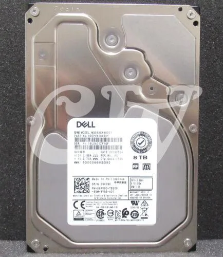 DELL DELL MG06ACA800EY 8TB 7200RPM 3.5in SATA HDD accessory — product photo