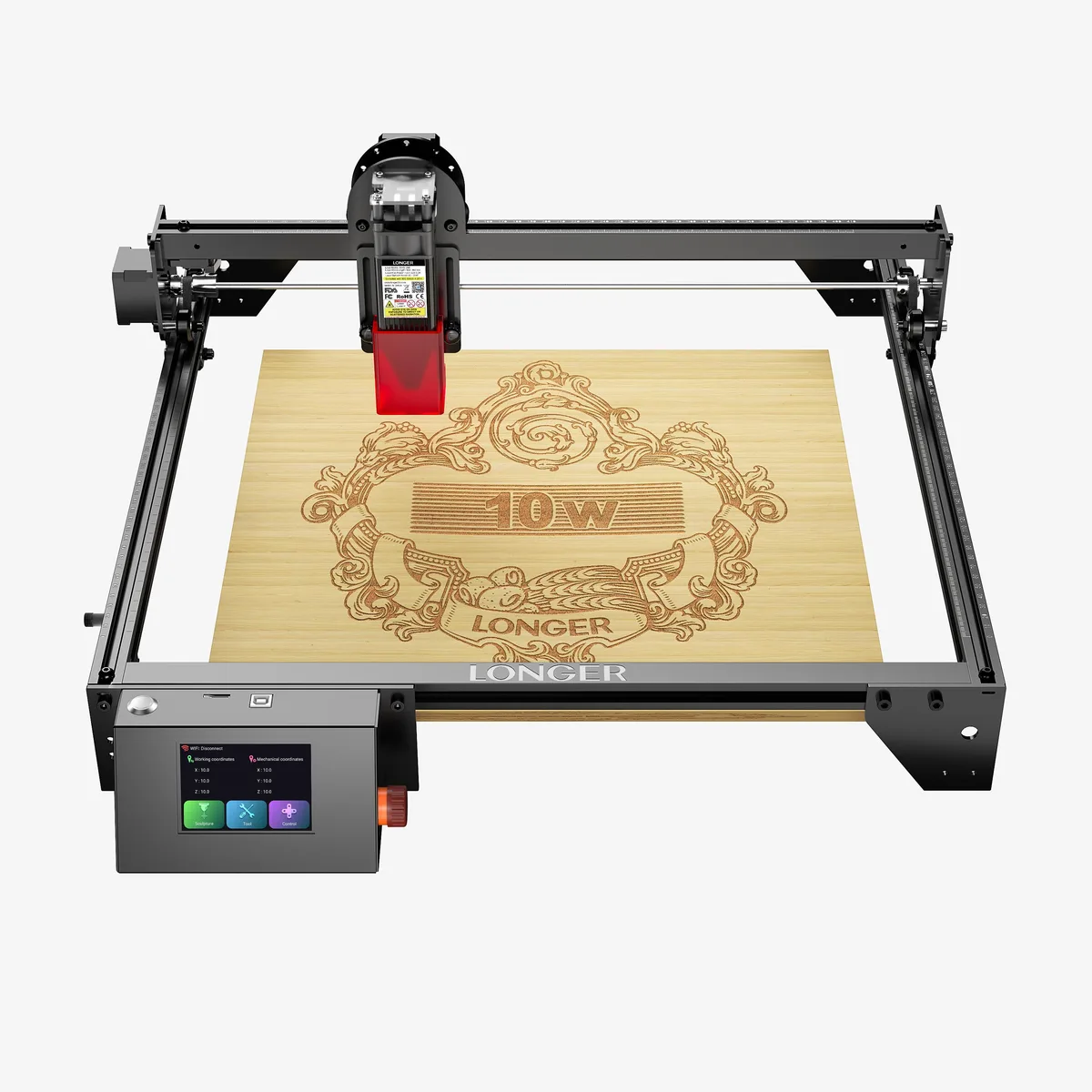 LONGER LONGER Ray5 10W Laser Engraver 400x400mm — product photo