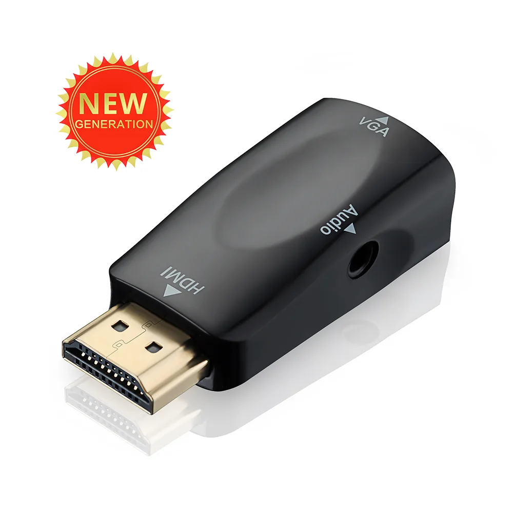 Patazon Patazon HDMI to VGA audio video converter 3.5 mm 1080p — product photo