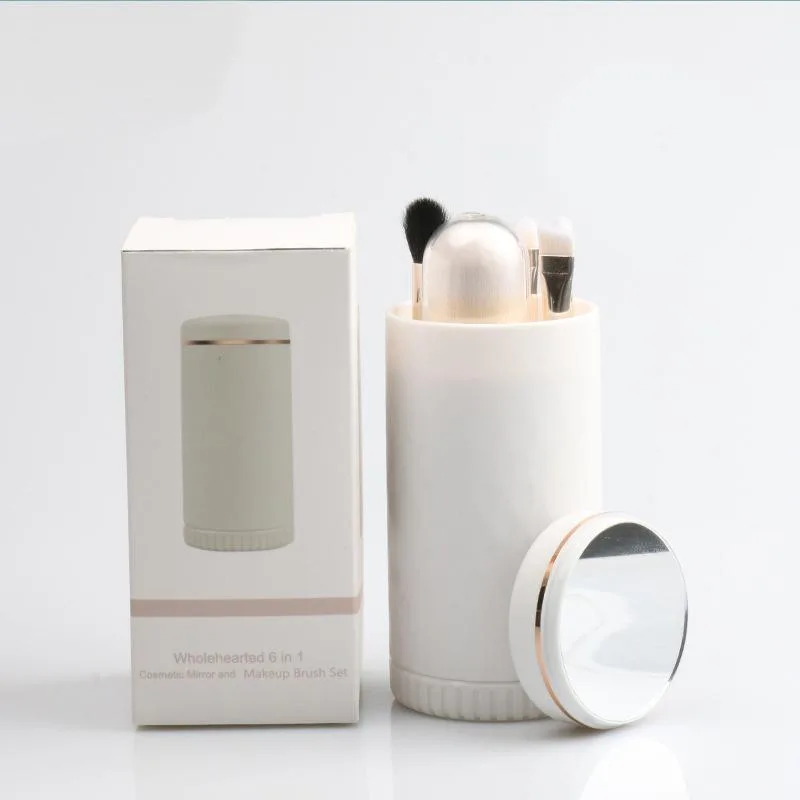 DAXINQI DAXINQI 6-in-1 Goat Hair Makeup Brush Set White 60g — product photo