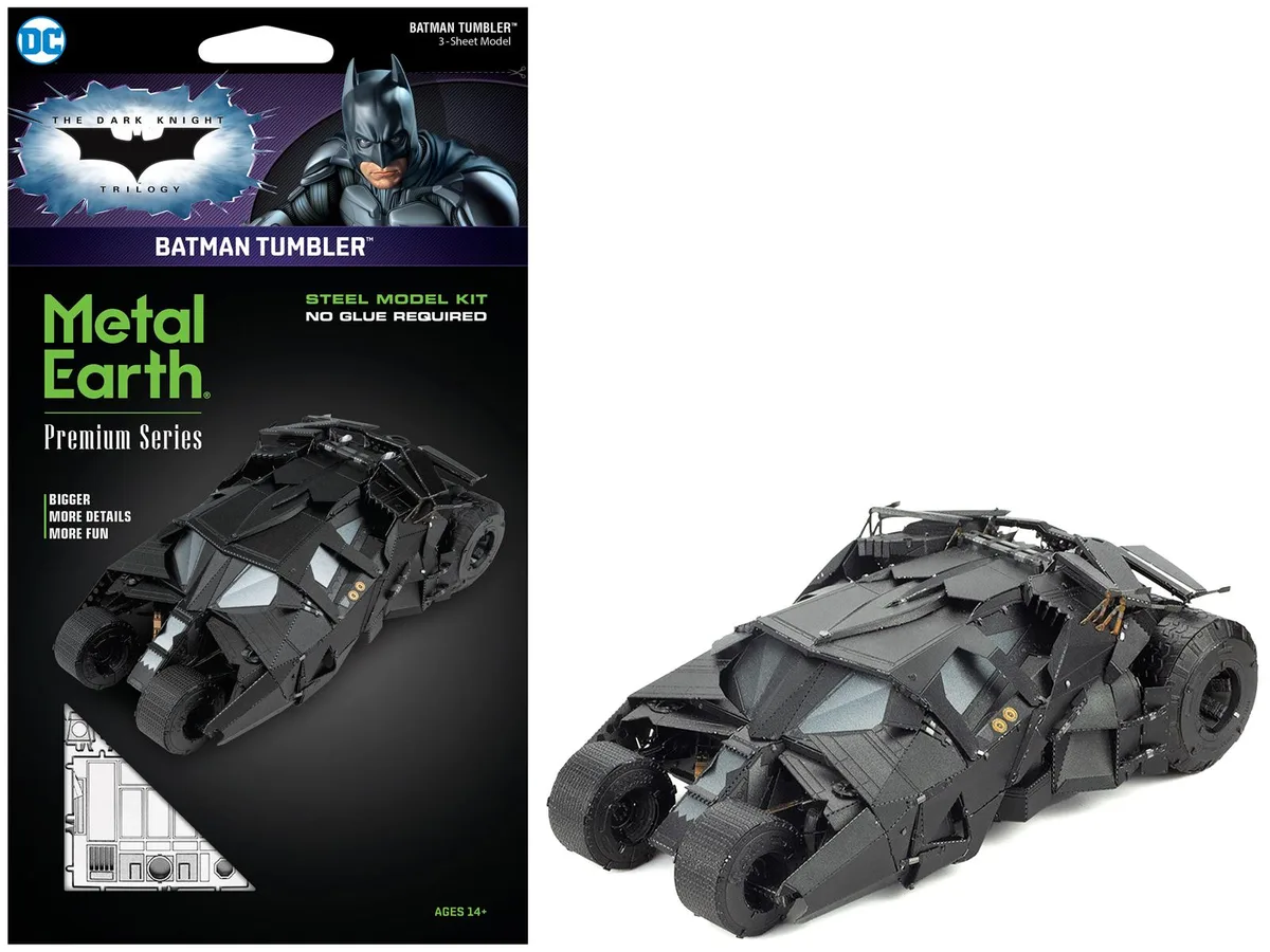 Metal Earth Metal Earth Batman Tumbler "The Dark Knight Trilogy" (2005-2012) hobby collectible — product photo