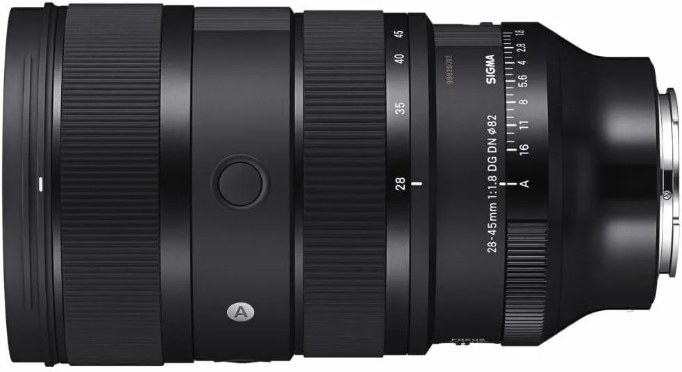 SIGMA SIGMA 28-45mm F1.8 DG DN Art 612965 camera lens — product photo