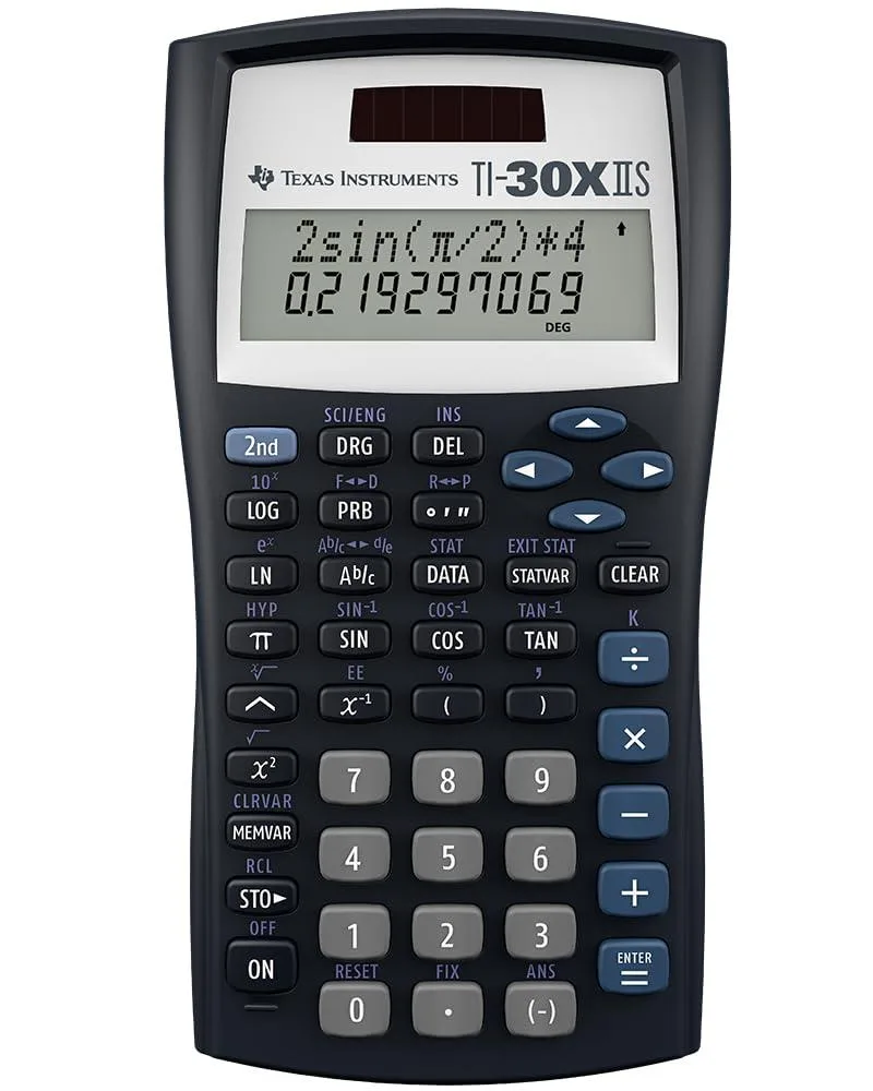  Texas Instruments TI-30XIIS Scientific Calculator — product photo
