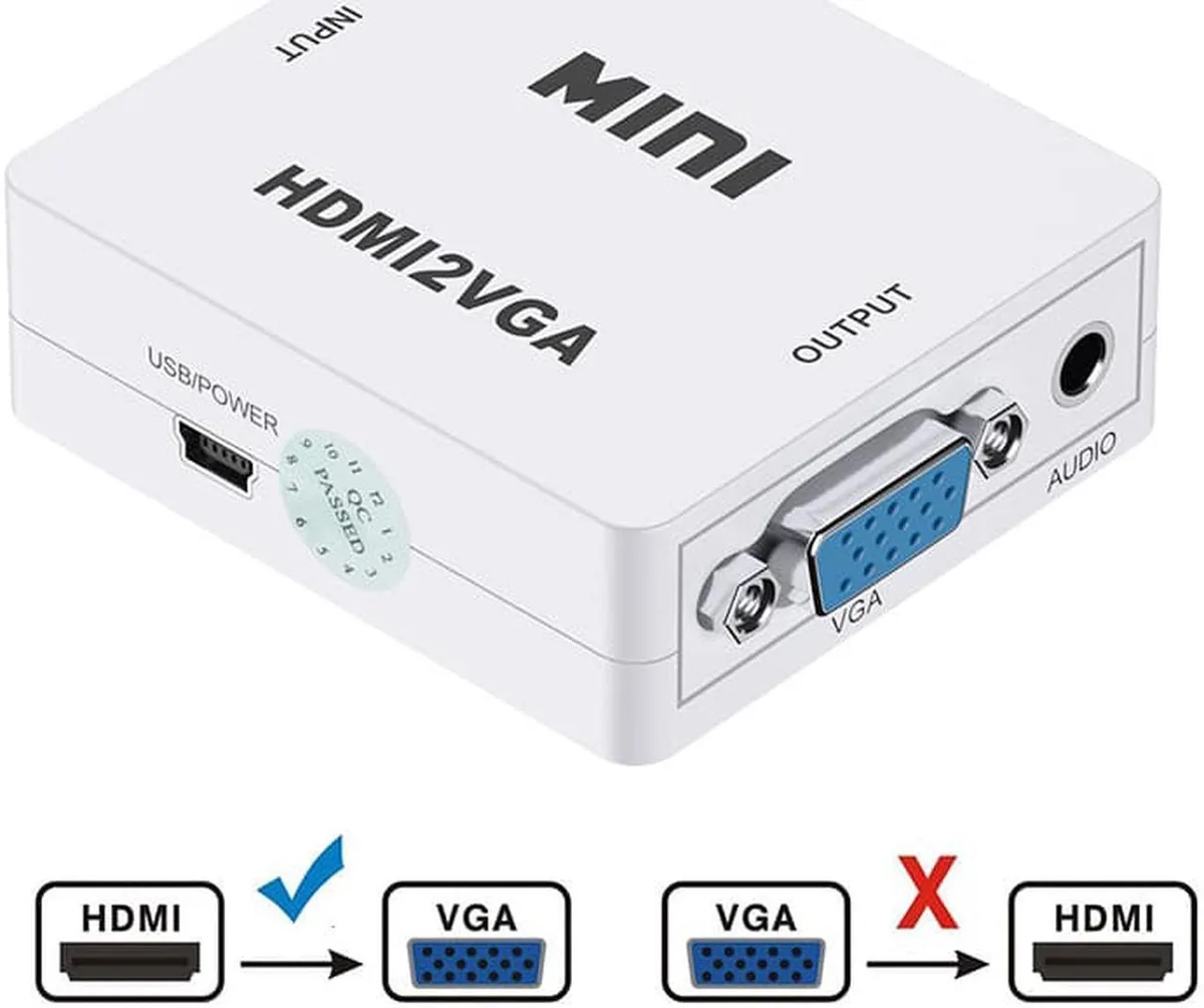 Vszerda Vszerda HDMI to VGA Audio Converter 1920x1080 60Hz — product photo