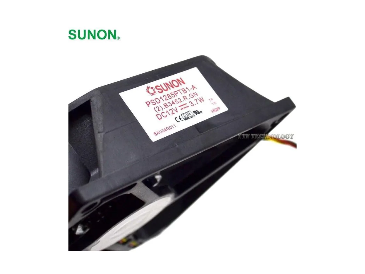 Fans Fans 80mm 85x85x25mm 12V 3.7W 3-pin Server Square fan — product photo