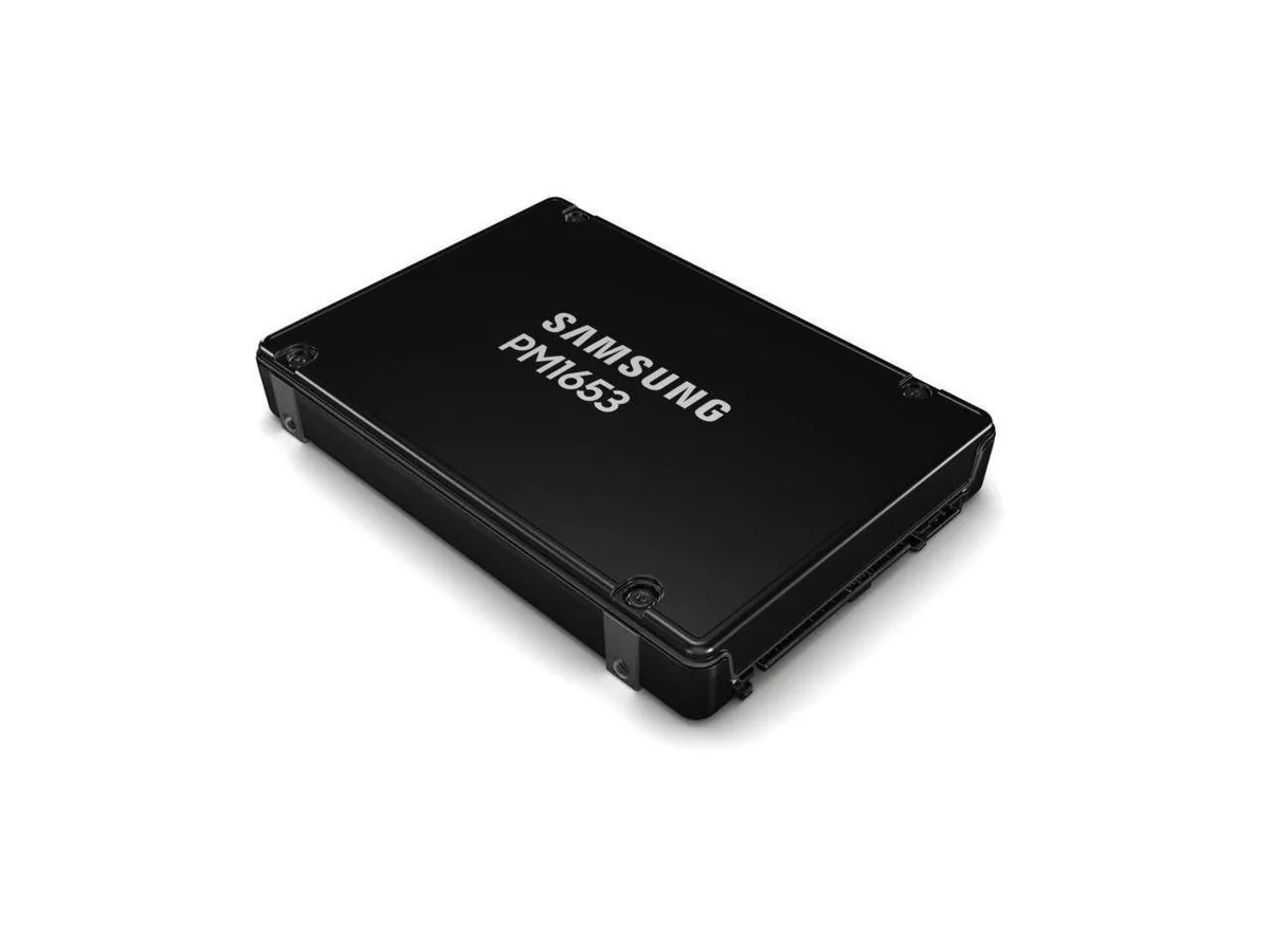 SAMSUNG SAMSUNG MZILG15THBLA PM1653 15.36 TB 2.5" SAS 24.0 Gbps enterprise SSD — product photo