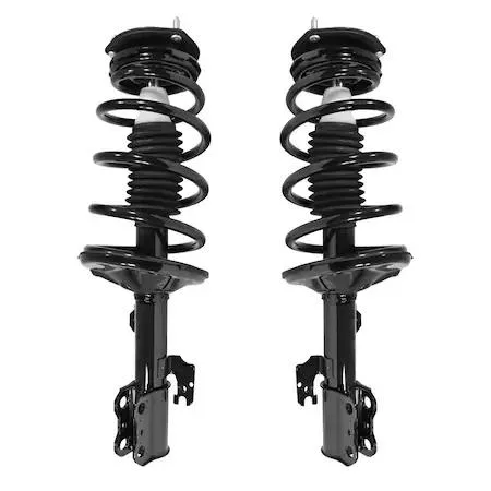 Unity front strut assembly kit for 2003-2005 Toyota Sienna, pair of pre-assembled units with coil springs and top mounts