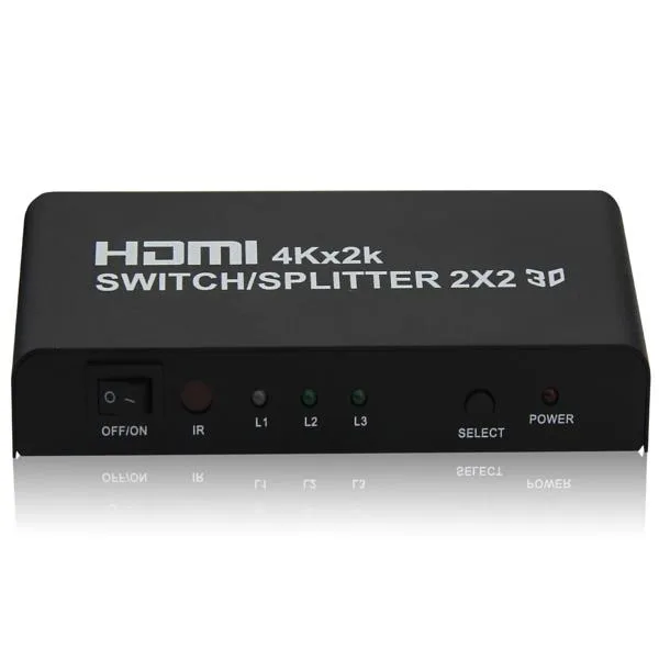 4XEM 4XEM 4XHDMI44K2K 4-port HDMI splitter 4K 3D — product photo