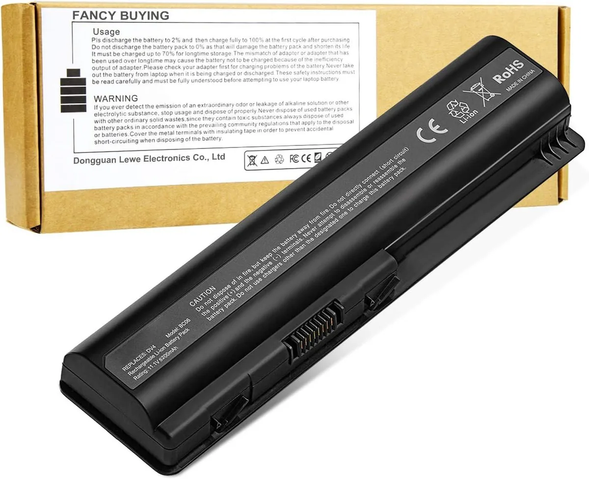 TAURKENAM TAURKENAM 484170-001 laptop battery 11.1V 5200mAh 6-cell — product photo