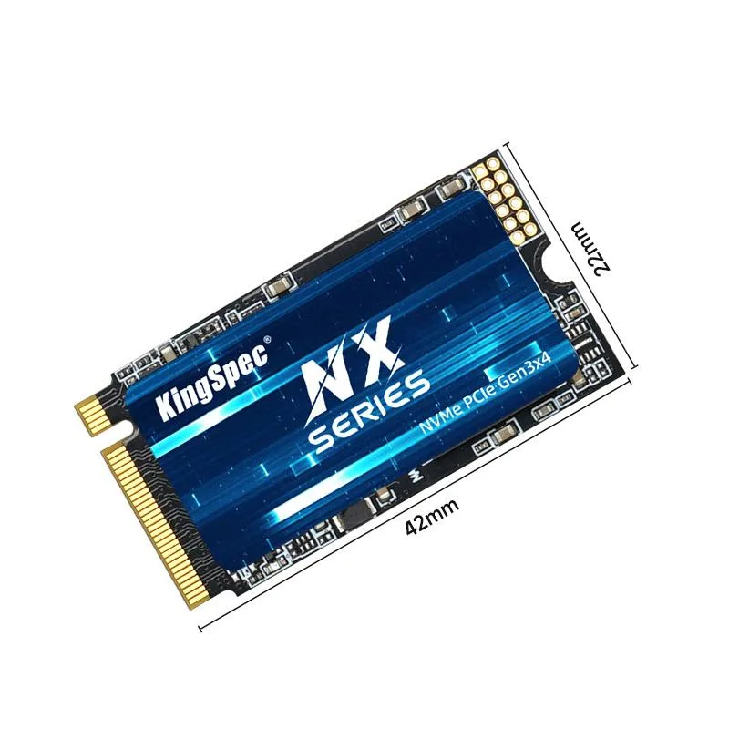 KingSpec KingSpec NXM-1TB 1 TB M.2 2242 NVMe internal SSD with HeatSink — product photo