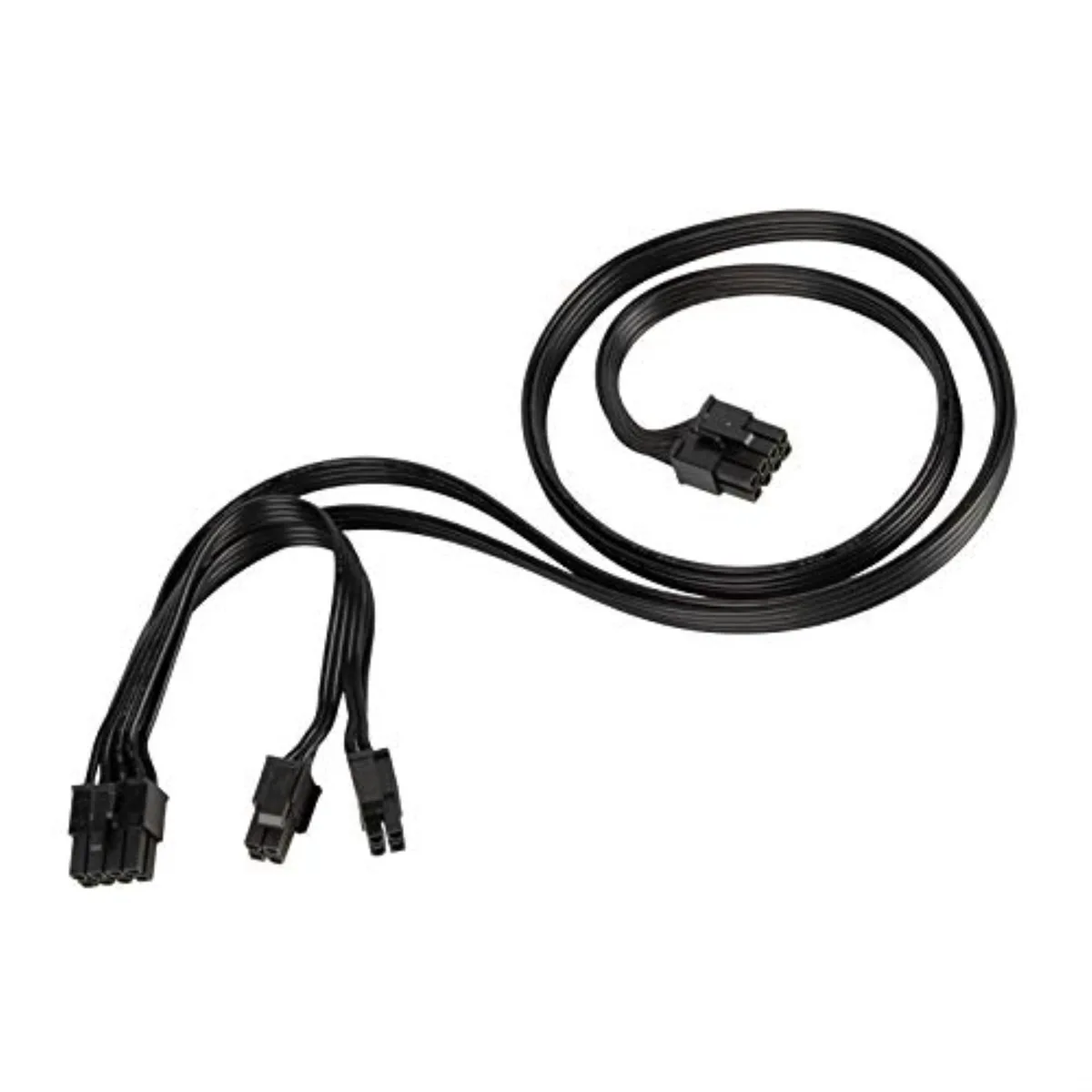 Silverstone Silverstone PP13 EPS 8-pin to dual EPS 4+4 pin cable 18AWG 750mm &amp; 150mm — product photo