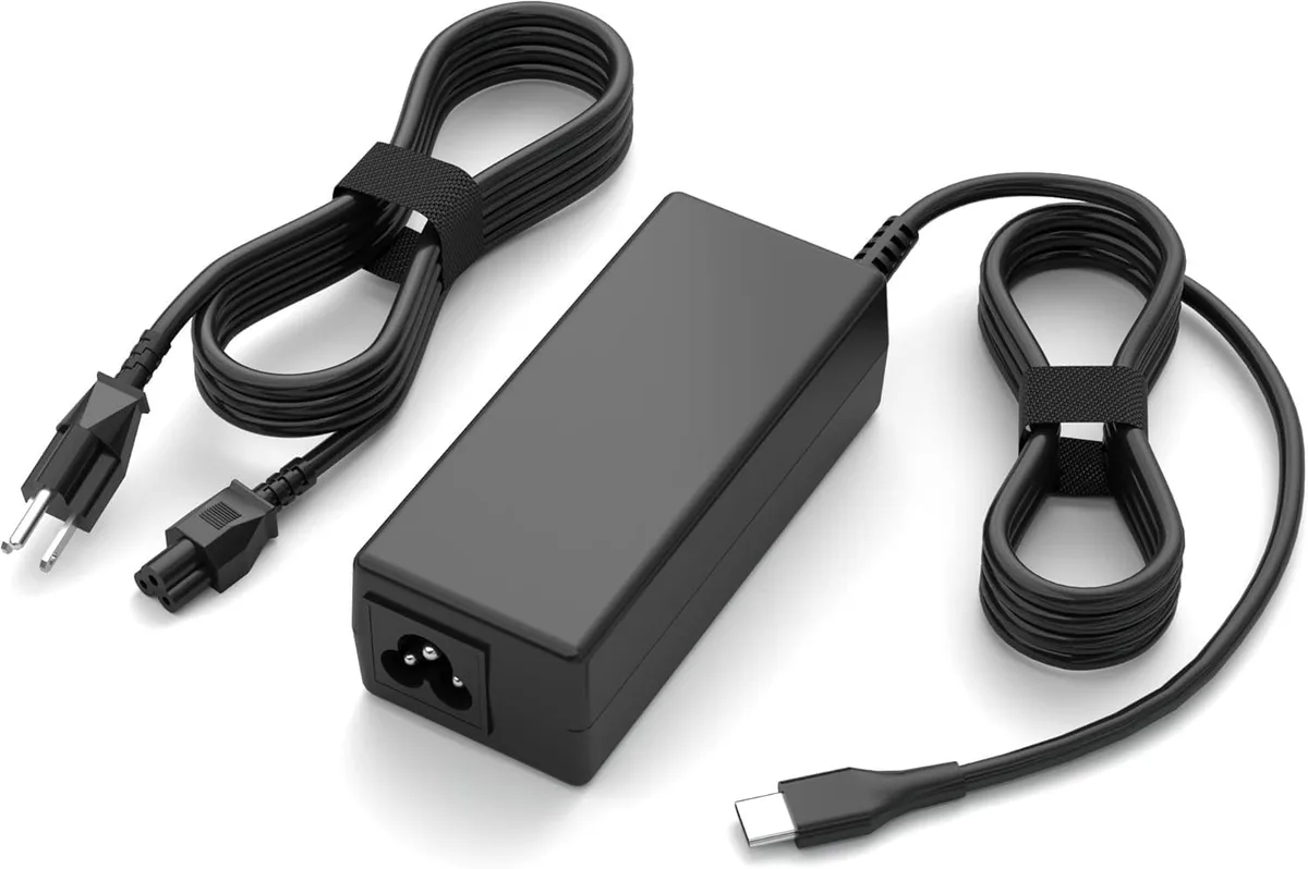 Kenuco Kenuco 45W USB-C AC adapter for HP Chromebook 14 14A G5 11 11A G6 G7 G8 EE R13 — product photo
