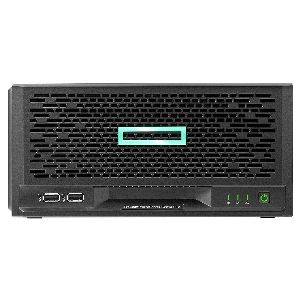 HP HP ProLiant MicroServer G10 Plus Xeon E-2224 3.4GHz 64GB 8TB RAID server chassis — product photo
