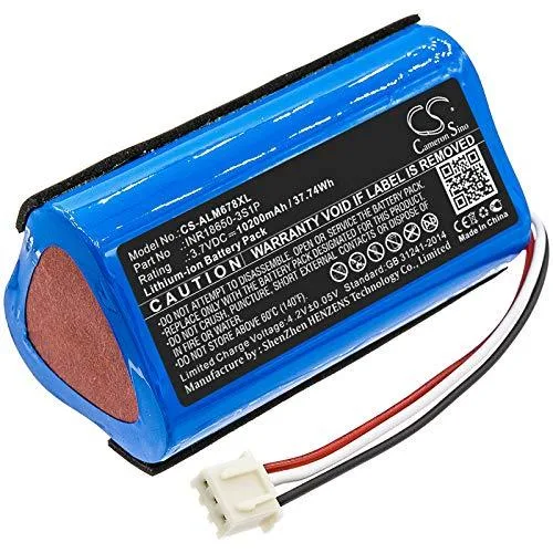 Cameron Sino Battery for Altec Lansing INR18650-3S1P 10200mAh 3.7V — product photo