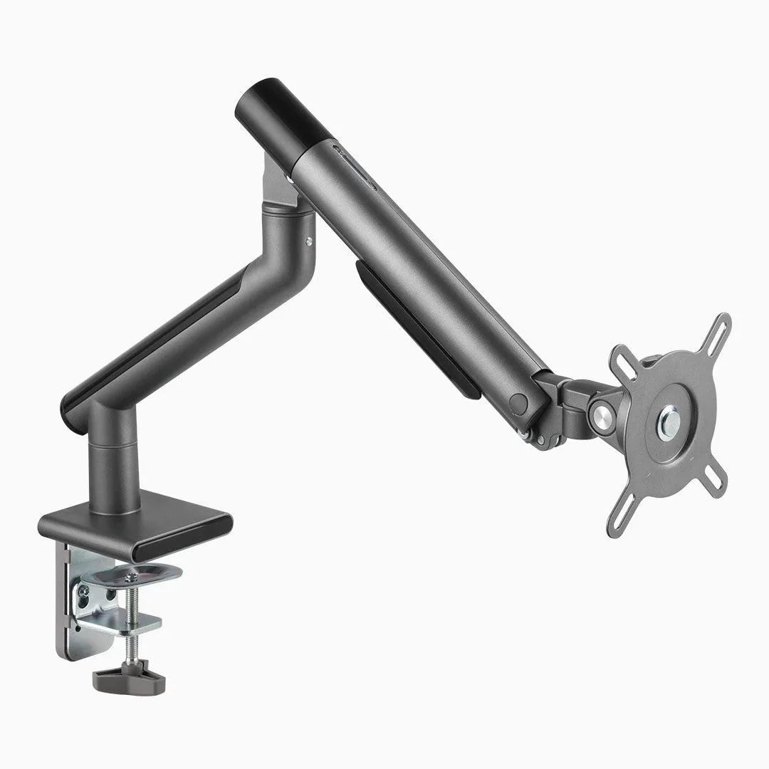 Desky Desky Single Slim Aluminium Monitor Arm Space Gray 32" 10kg — product photo