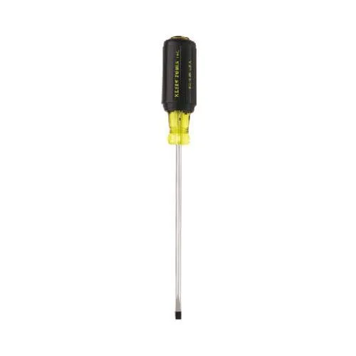 Klein Tools Klein Tools 601-8 Slotted 3/16 in 8 in Round Shank hand screwdriver — product photo