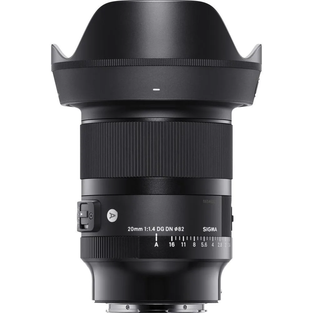 SIGMA SIGMA 20mm F1.4 Art DG DN L-Mount Camera Lens — product photo