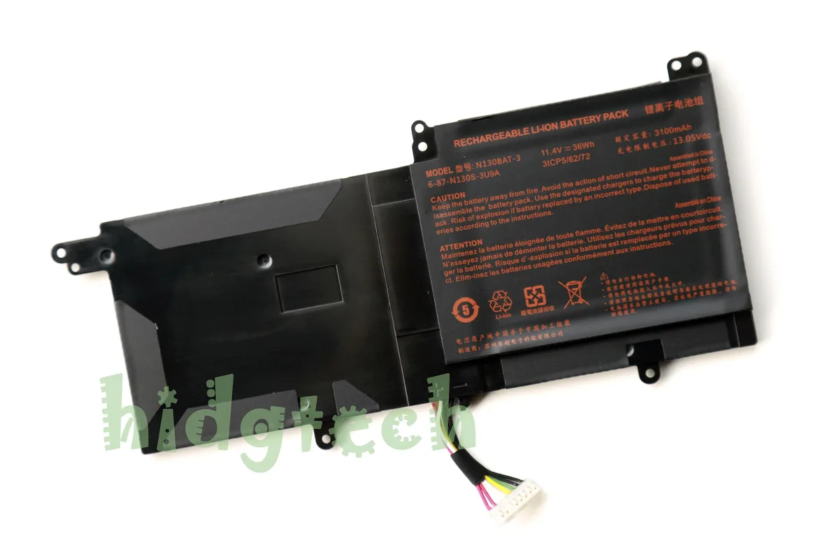 Beisite Beisite N130BAT-3 36Wh 11.4V laptop battery — product photo