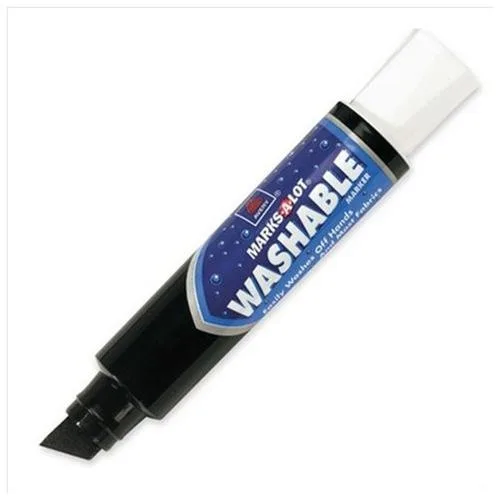 Avery Avery 24158 Jumbo Chisel Tip Washable Marker Black — product photo