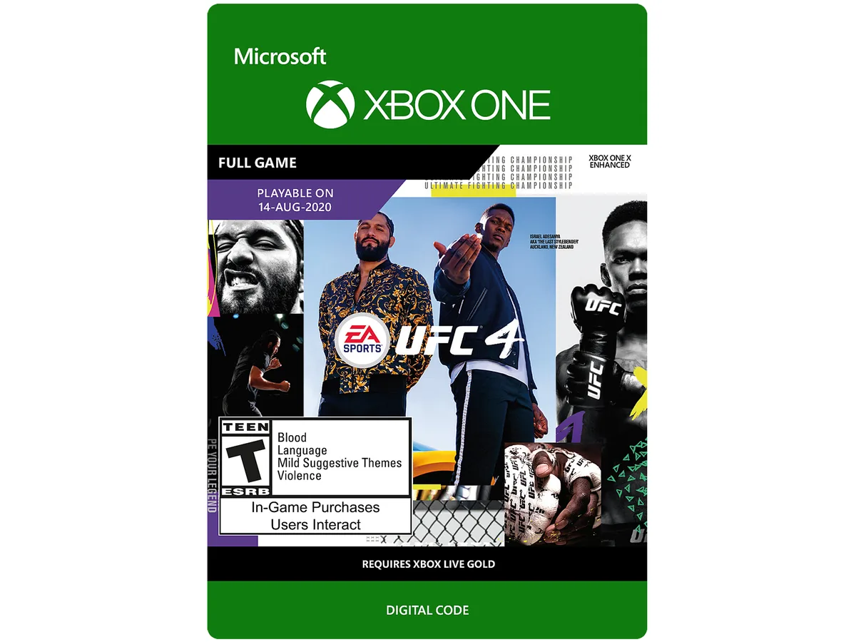 Electronic Arts Electronic Arts G3Q-00903 EA SPORTS UFC 4 Standard Edition downloadable game — product photo