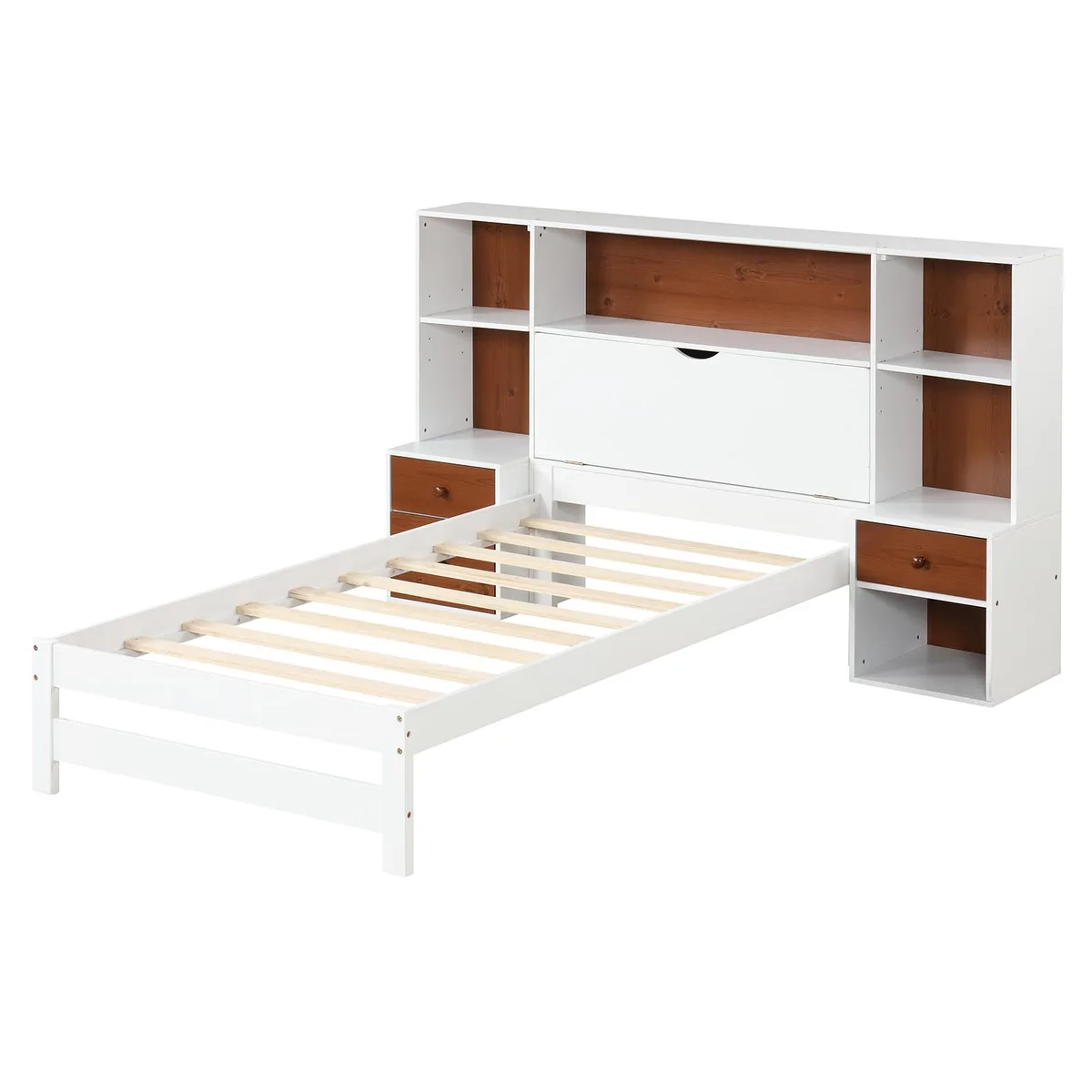 SlickBlue SlickBlue Twin Bedroom Set White 87" x 73.5" x 45 — product photo