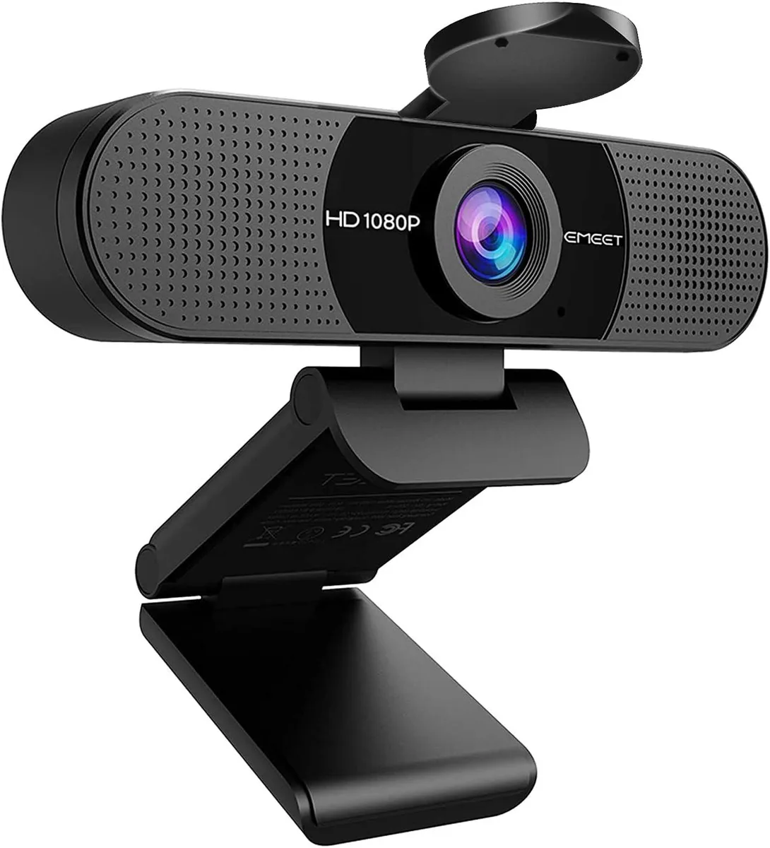 BFKK BFKK C960 1080p webcam with privacy cover and dual mics — product photo