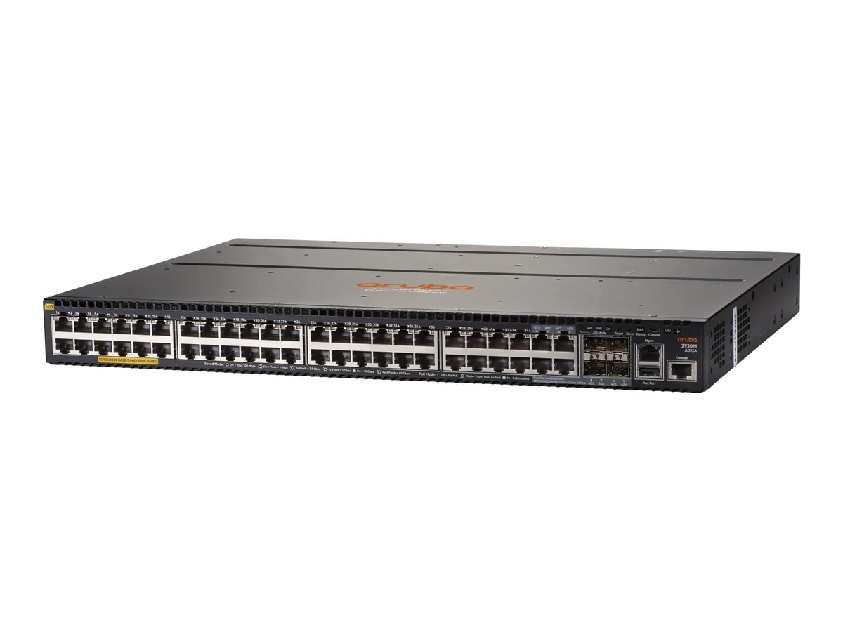 HP HP Aruba 2930M 48G PoE+ 1-Slot JL322A network switch — product photo