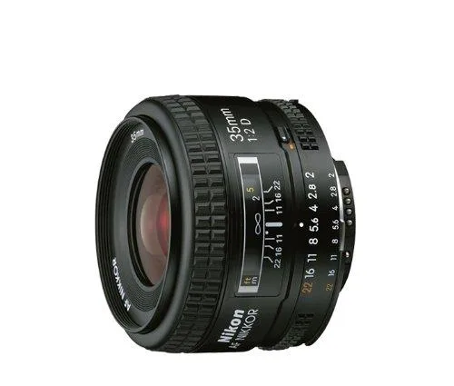 Nikon Inc Nikon AF NIKKOR 1923 35mm f/2D Lens camera kit — product photo