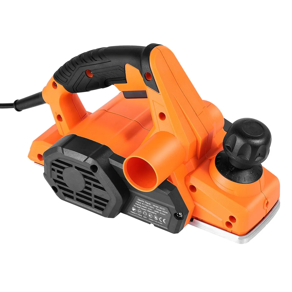VEVOR VEVOR 2822D 82 mm 7 A 16800 RPM corded hand planer — product photo