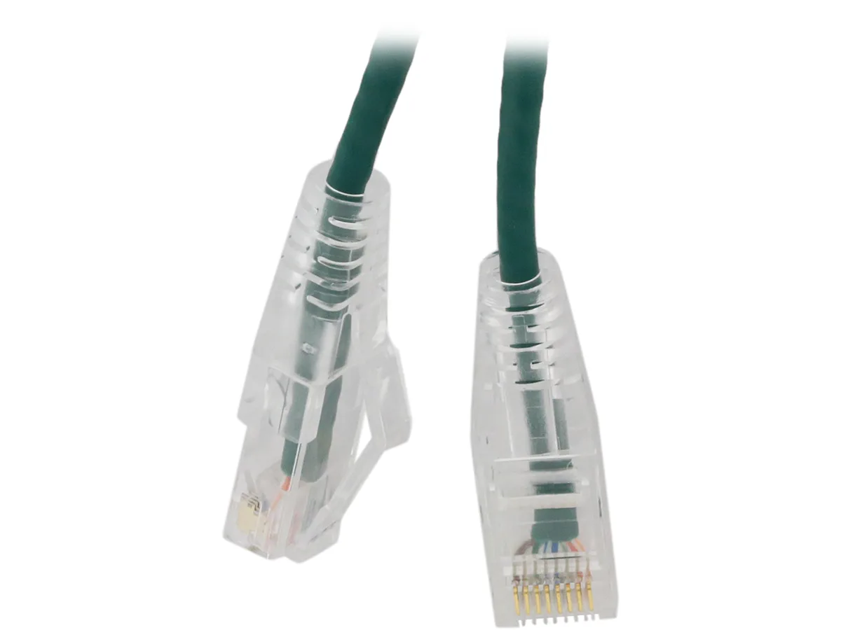 Nippon Labs Nippon Labs SLCAT6-28-25GN network ethernet cable Cat 6 28 AWG 25 ft 550 MHz Green — product photo