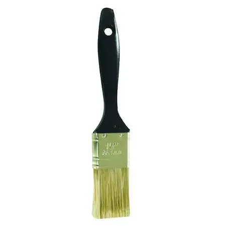 Flat sash paint brush, 1-1/2 inch polyester bristles, plastic handle