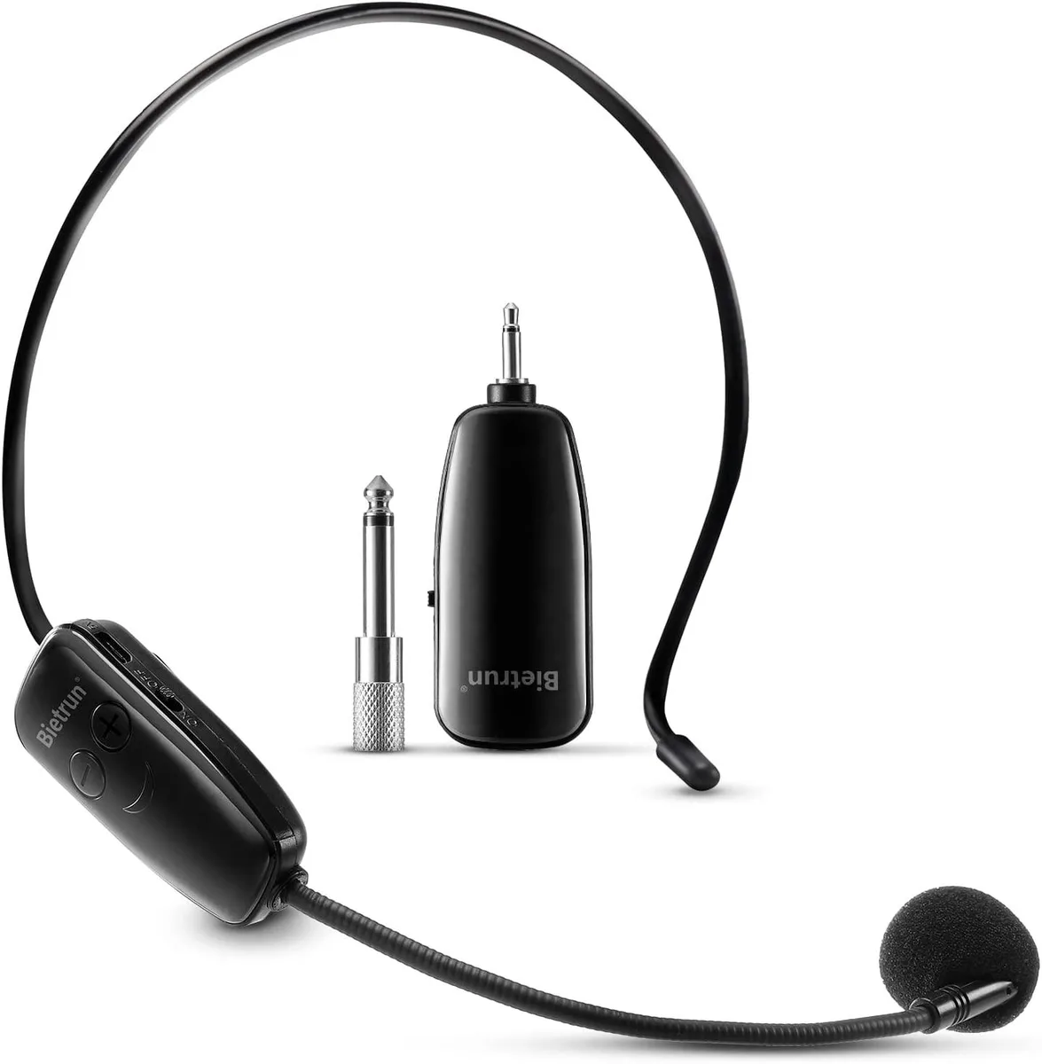 BONAEVER BONAEVER Wireless Headset &amp; Handheld Microphone 160 ft 25 Channel — product photo