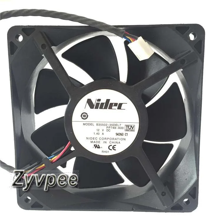 Zyvpee Zyvpee B35502-35DEL7 120mm 38mm 4 Pin case fan — product photo