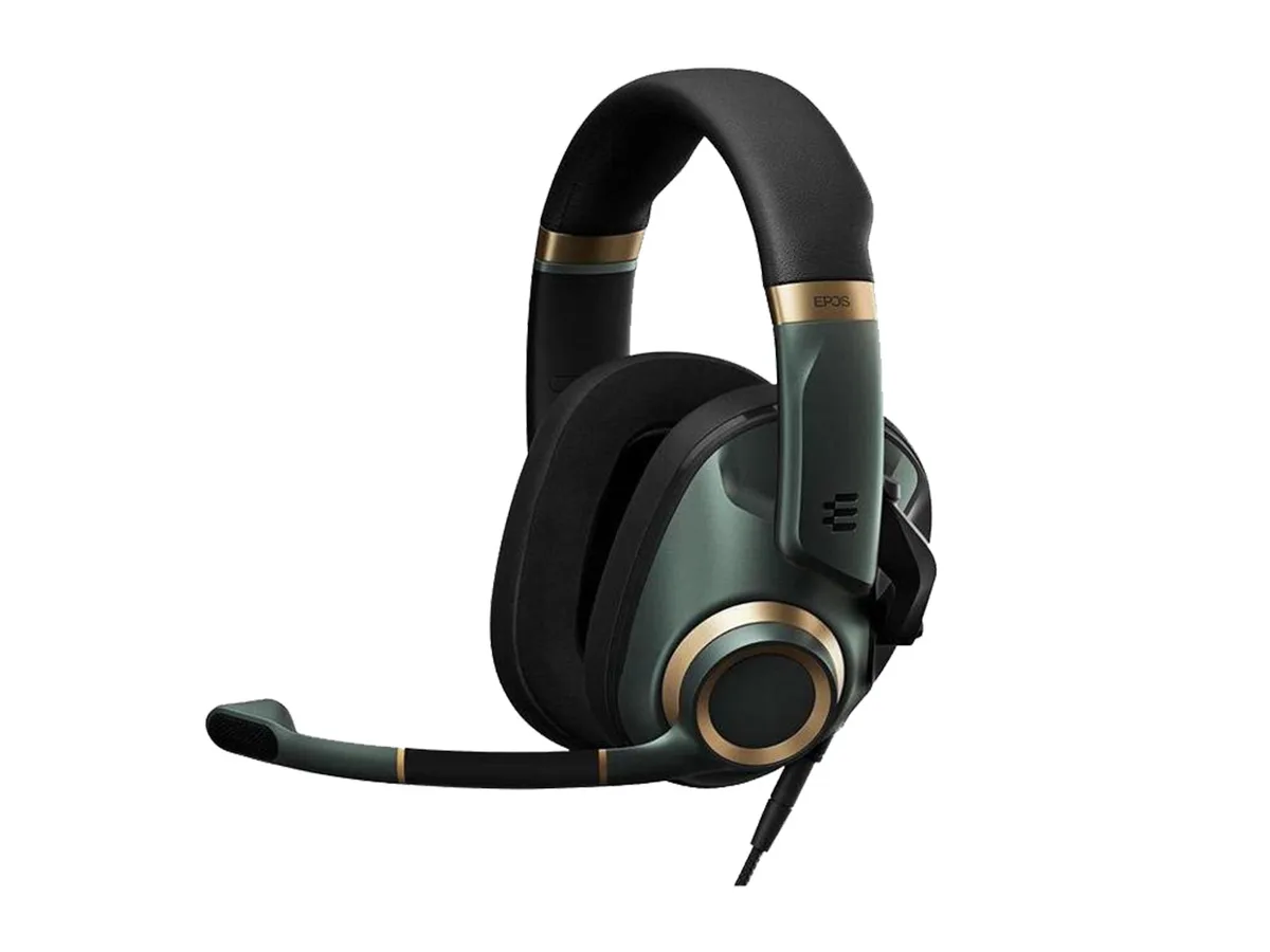 EPOS EPOS H6PRO Closed Back Gaming Headset Racing Green 1000968 — product photo