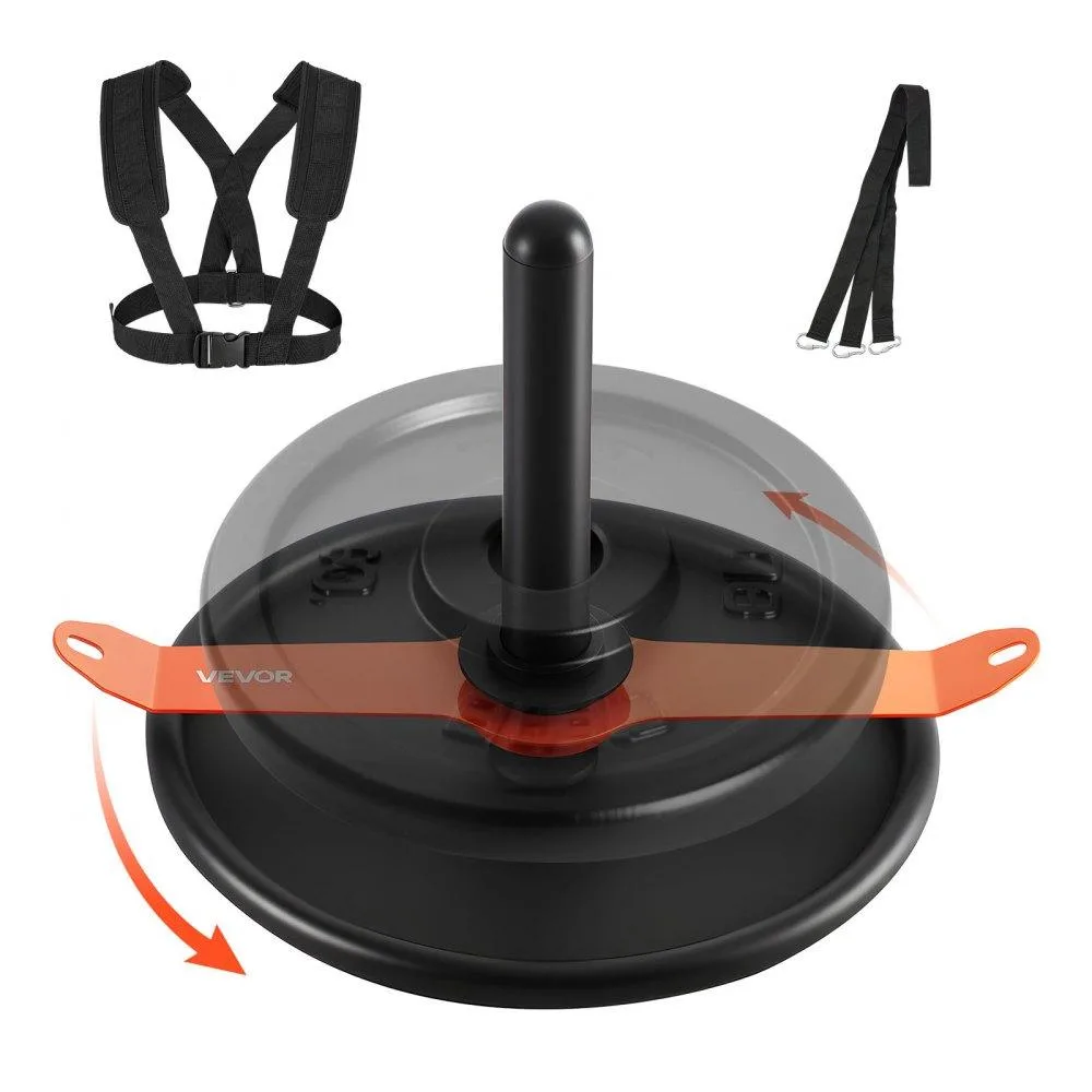 VEVOR VEVOR Weight Sled QT1826 Orange &amp; Black 2 in Plate 125 kg — product photo
