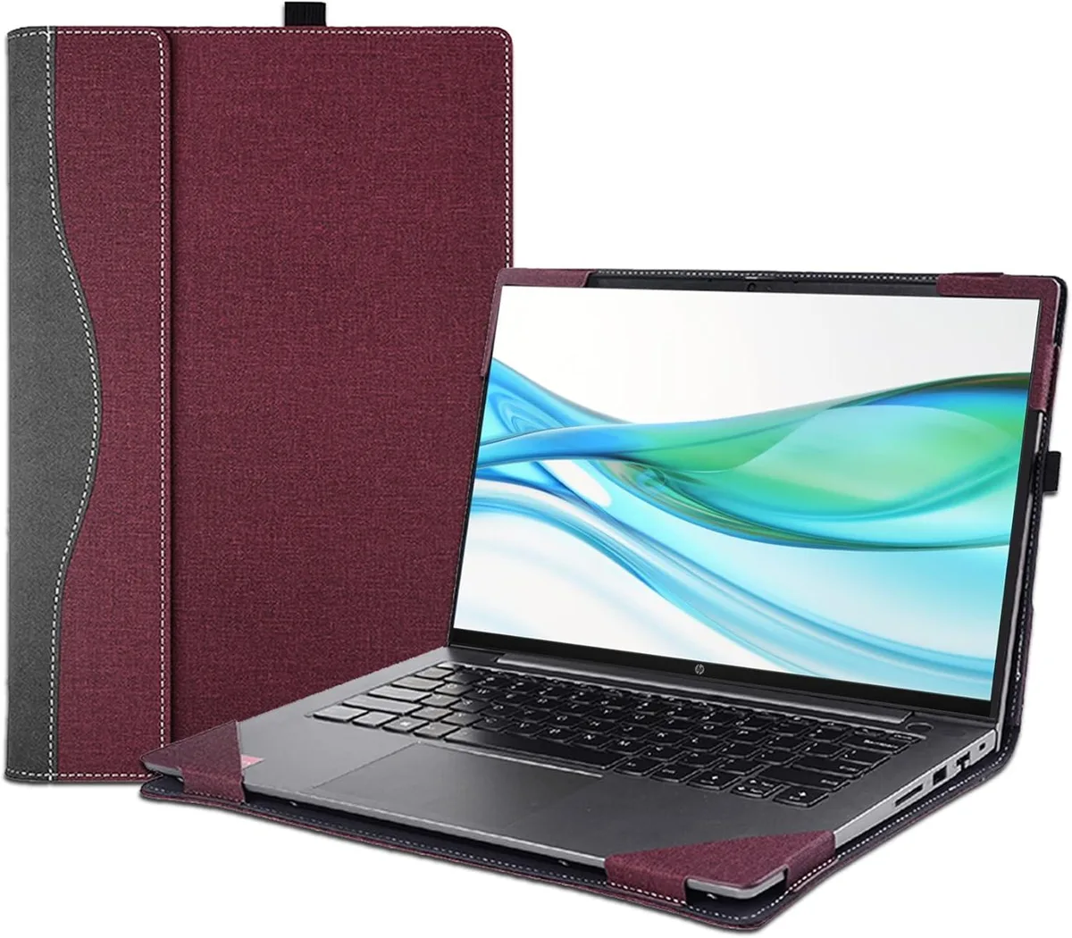 BONAEVER BONAEVER laptop case 14 inch HP ProBook 440 445 G11 EliteBook 640 645 G11 Coffee — product photo