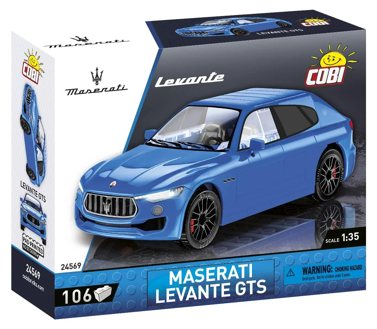 Cobi Cobi 1:35 Maserati Levante GTS 106 brick educational building set — product photo