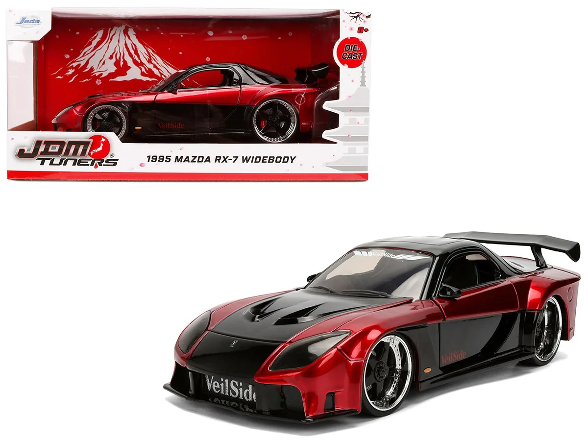 Jada Jada 1995 Mazda RX-7 Widebody RHD VeilSide 1/24 Diecast Hobby Collectible — product photo